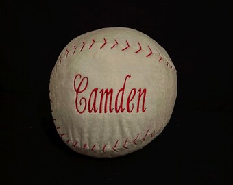 Pelota de béisbol de peluche personalizada