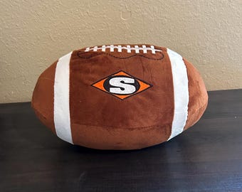 Personalized stuffed football