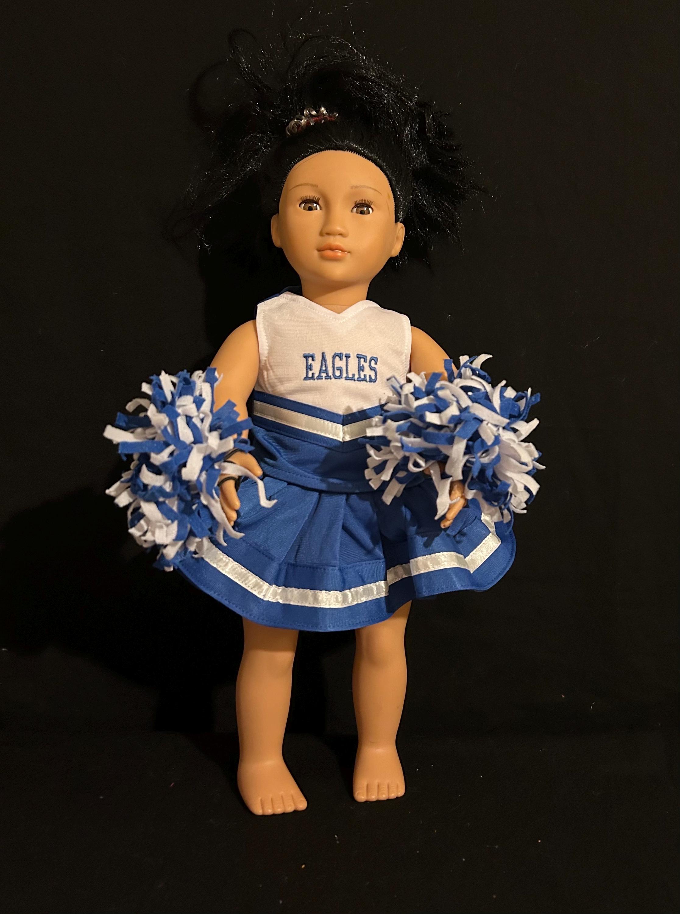 18” Doll cheer suit