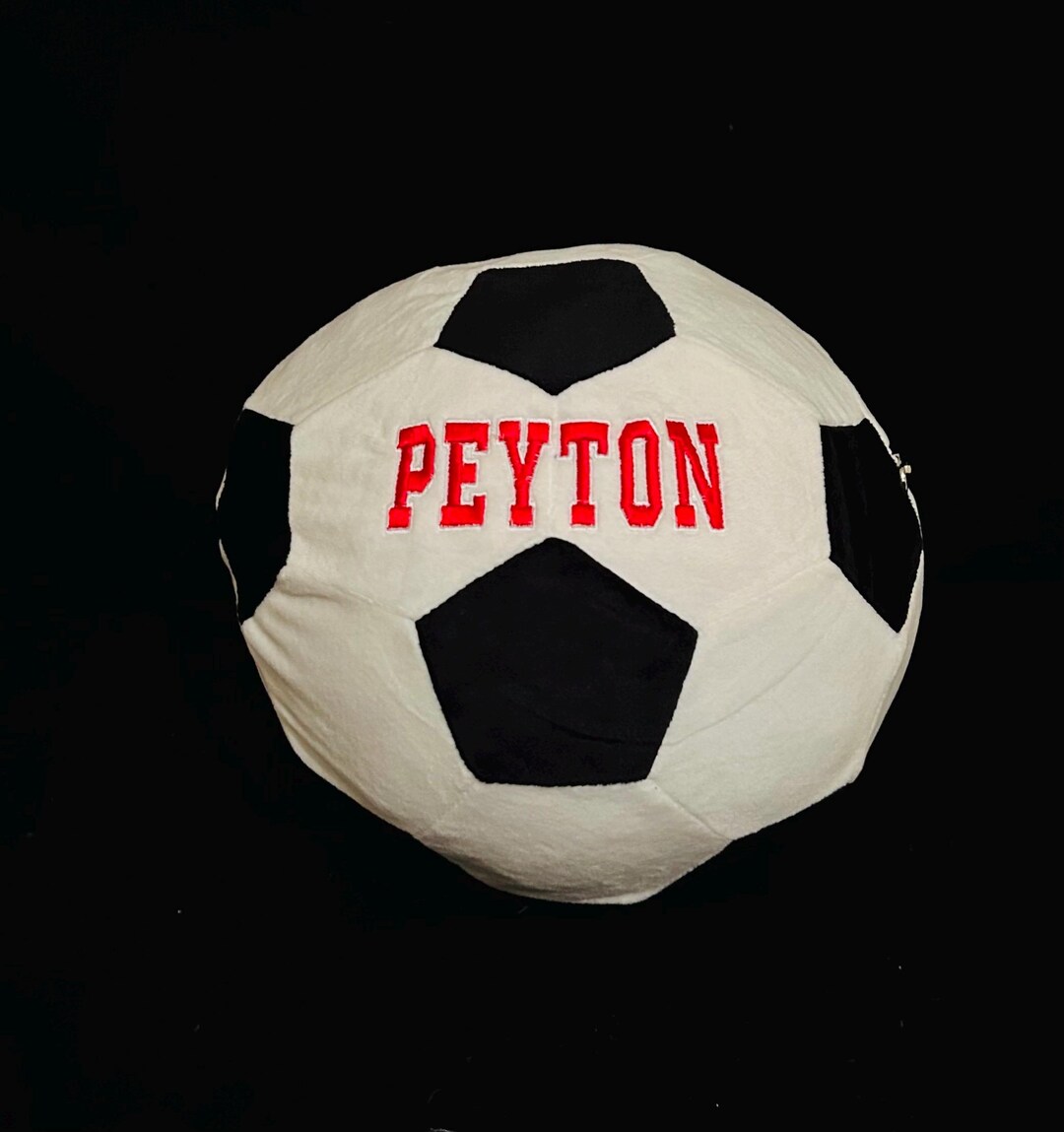 Stuffed Ball Personalized Stuffed Soccer Ball - Etsy