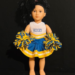 18” Doll cheer suit