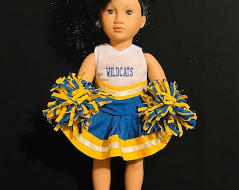18” Doll cheer suit