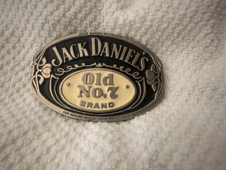 Vintage Jack Daniels Belt Buckle - Etsy