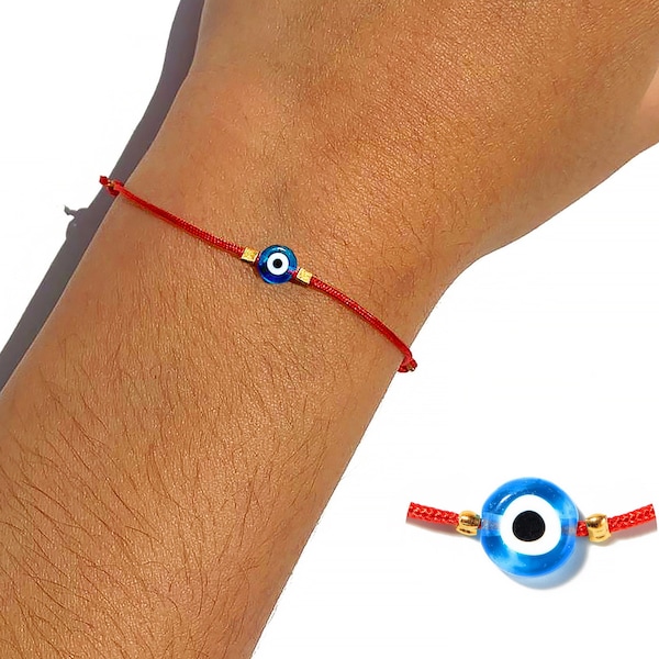 Evil Eye Bracelet Kids, Red String Bracelet, Mal De Ojo Bracelet, Nazar Bracelet, Protection Bracelet, Friendship Bracelet, Newborn Bracelet