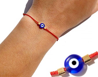 Evil Eye Bracelet Women Evil Eye Jewelry Women Red String Bracelet Mal De Ojo Bracelet Friendship Bracelet Red Protection Bracelet Good Luck