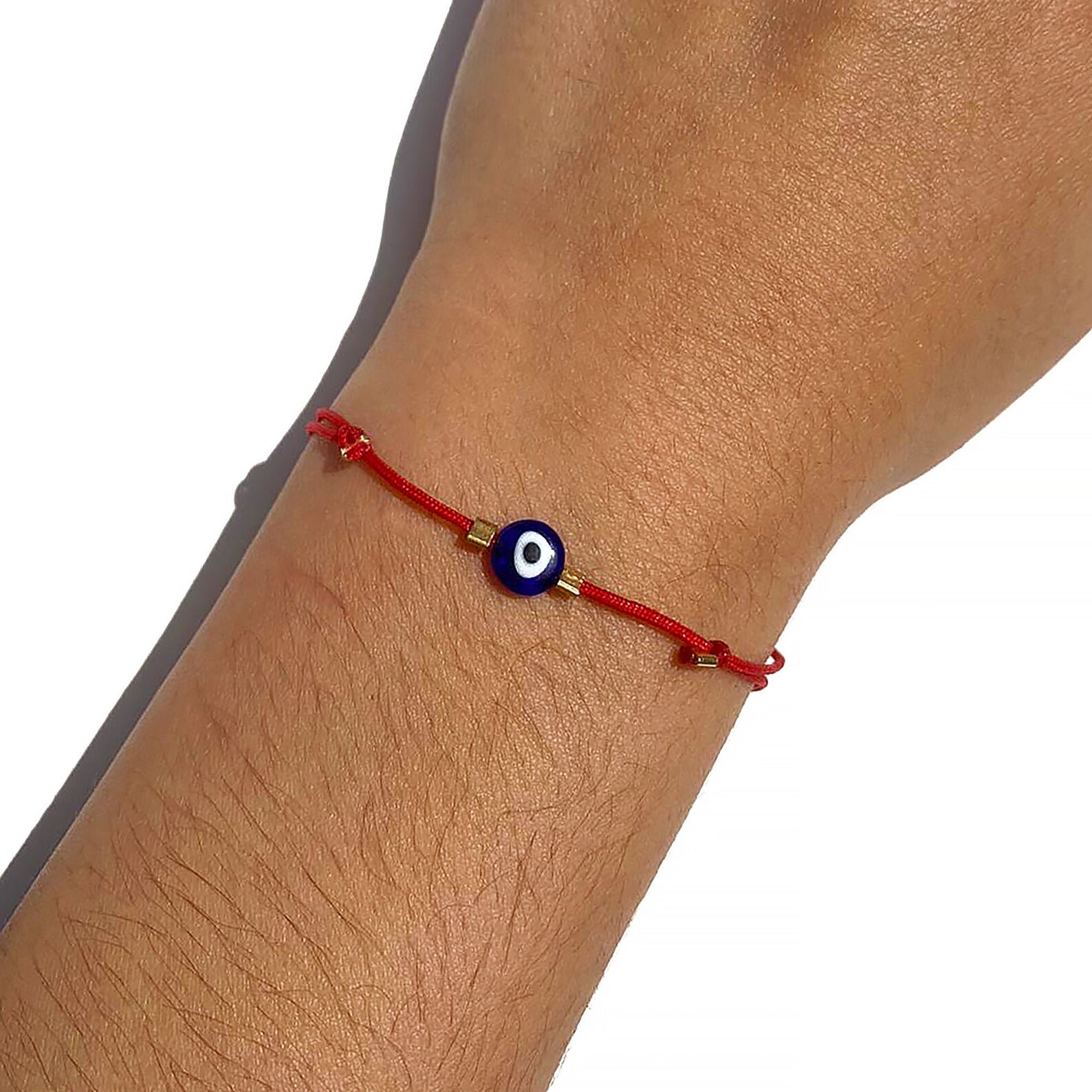 Evil Eye Bracelet Red String Bracelet Mal De Ojo Bracelet Etsy