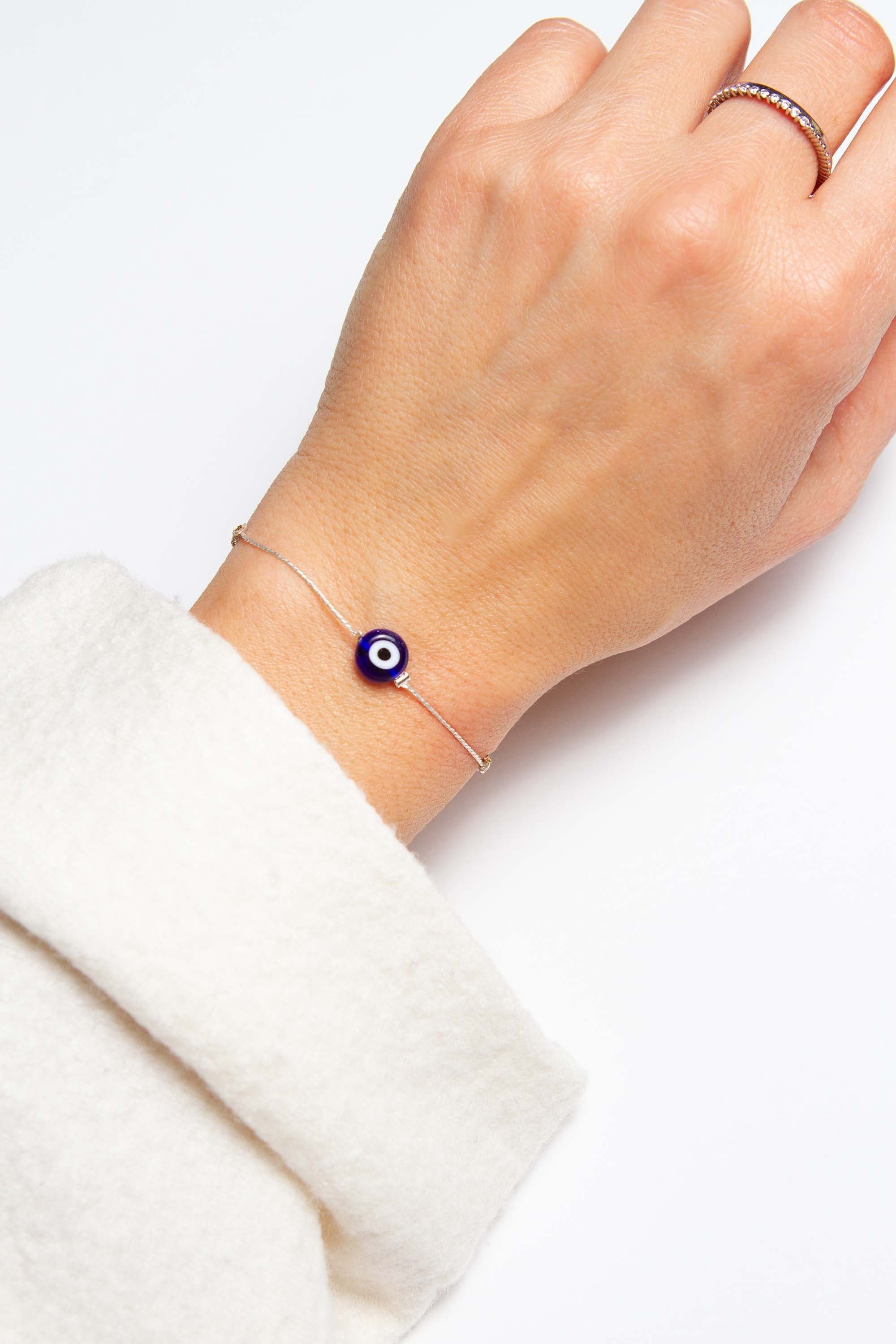 Evil Eye Bracelet, Protection Bracelet, Stacking Bracelets, Evil