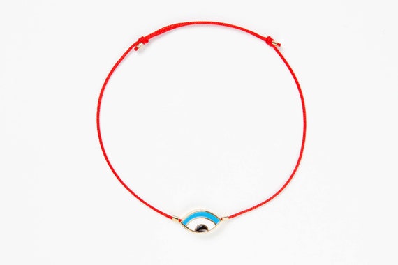 Bracciale Protettivo In Filo Rosso E Nero – Amuleto Portafortuna Contro Il Malocchio – Regolabile Unisex Per Donna, Uomo E Coppie – Talismano Protezione