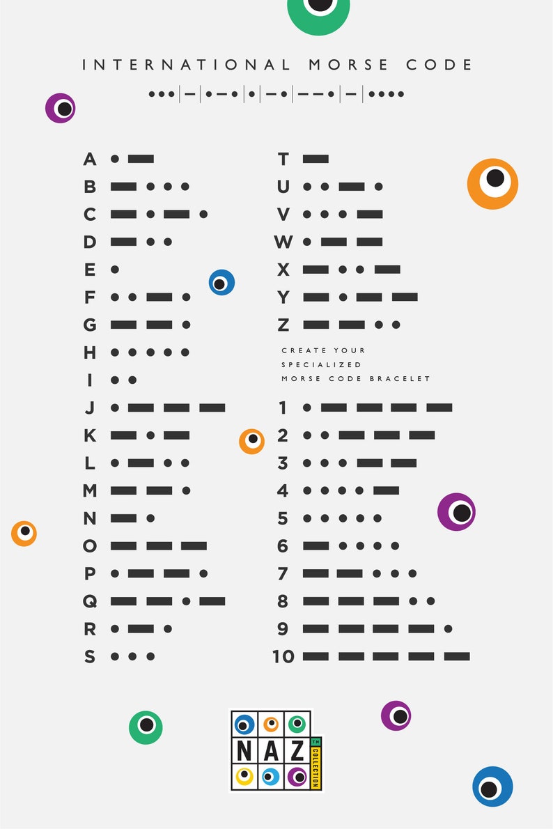 Friends Morse Code Custom Morse Code Bracelet, Personalized Name, Word. Bracelet, Best ...