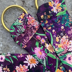 Flower Garden - baby weigh sling