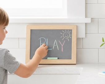 Kinderen Schoolborden Bruiloft Tafel Borden DIY Kleine Krijtborden Klaslokaal Krijtbord DIY Herbruikbare Krijtborden Niet Echt Leibord