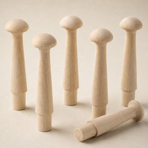 3.5 Inch Shaker Pegs Wall Hanger Birch Wood Shaker Peg Hook Hanger Oak Coat Hooks Maple Hat Holder Kids Hook Wall Mount Fixture Mudroom Pegs