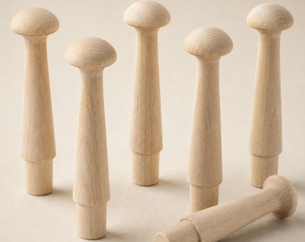 3.5 Inch Shaker Pegs Wall Hanger Birch Wood Shaker Peg Hook Hanger Oak Coat Hooks Maple Hat Holder Kids Hook Wall Mount Fixture Mudroom Pegs