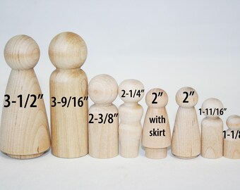 wooden family figures