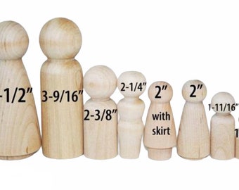 waldorf inspired peg dolls