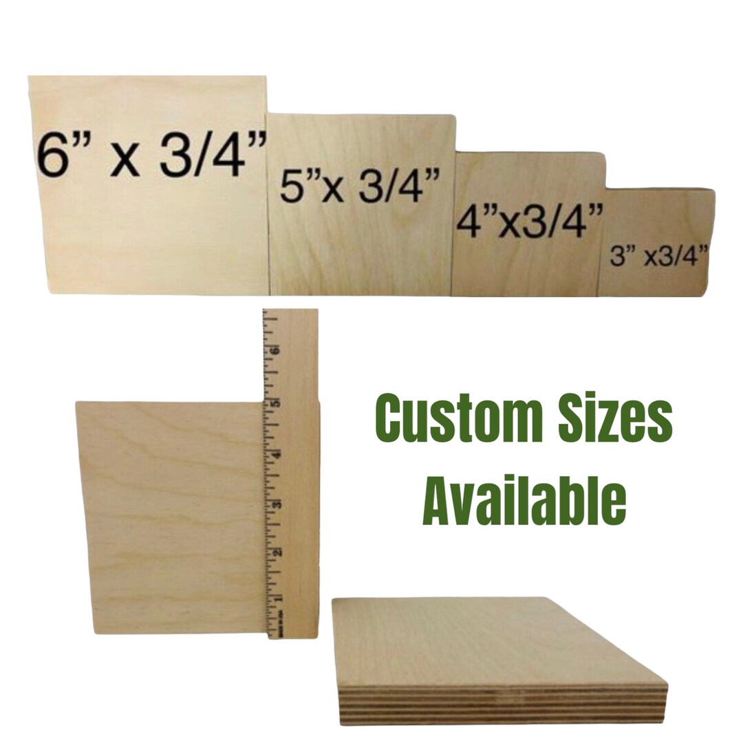 QTY 1 Wood Squares, Scrabble Tiles, Squares, Wood Scrabble Letters, DIY Scrabble Tiles, Scrabble