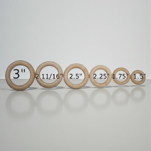 Drewniany pierścionek do majsterkowania, projekt DIY, drewniane ozdoby świąteczne, pierścionki hurtowo, dekoracja stołu weselnego, naturalny klon, zabawka-gryzak dla dziecka, makrama, dostawa