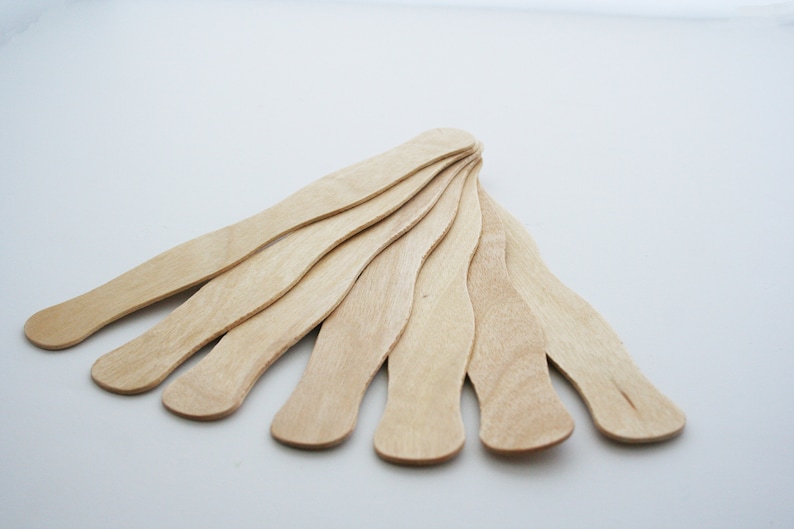100 8 Fan Sticks Paddle Fan Stick Wooden Fan Handle Etsy UK