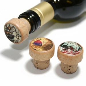 Pirate Wine Stopper Nautical Design Bar Accessory Treasure Map Themed Decoration Party Favor Wedding Gift Cork Collection Bottle Gift Under image 9