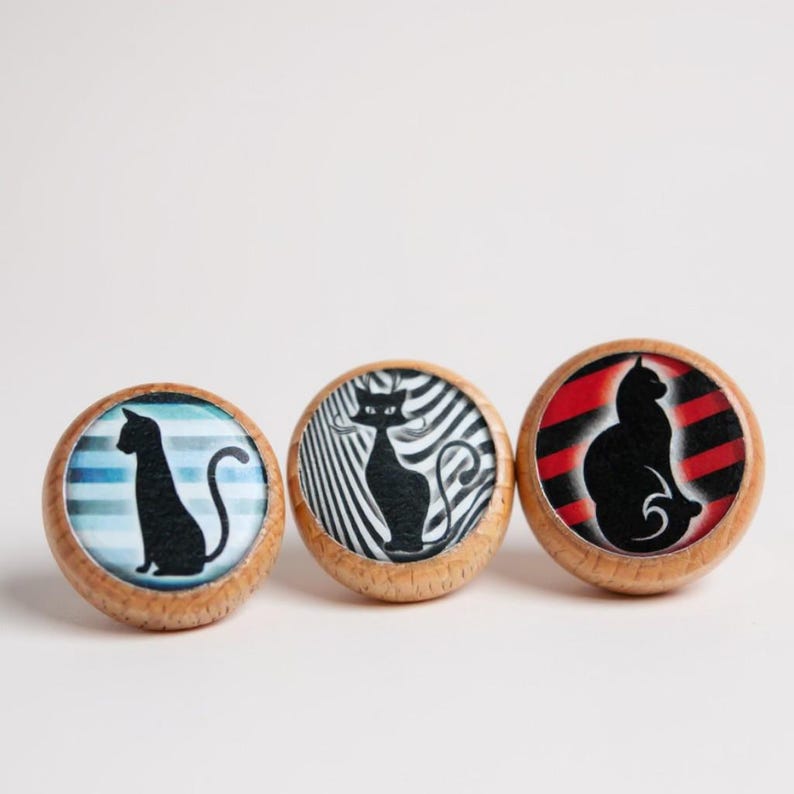 HobKnobin Cat Wine Stopper - Thumbnail 2