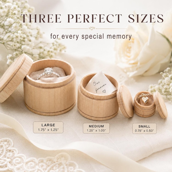 Bulk Wood Boxes Wedding Proposal Boxes Pill Box Jewelry Box Tooth Fairy Box Boxes & Containers Engagement Ring Box Wood Ring Bearer