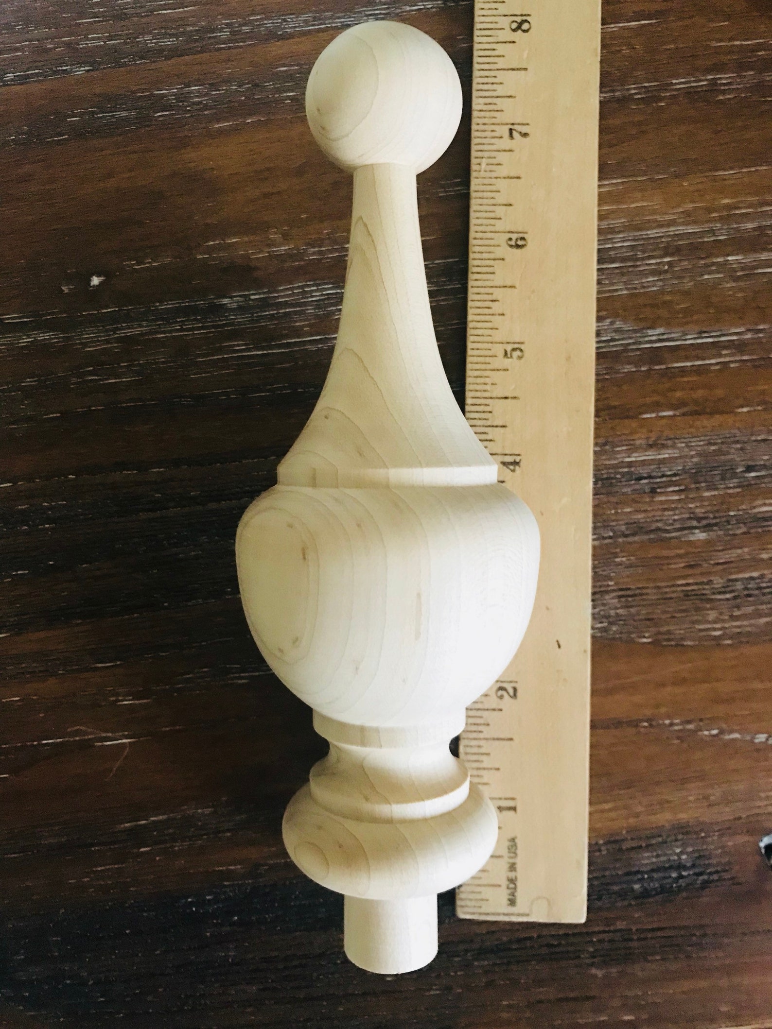 1 7 Tall Finials Bedpost Finial Chair Finial Jar Etsy