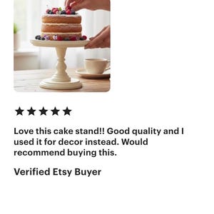 Small Cake Stand One Year Old Pics Cake Smash Birthday Party Cake Stand Modern Farmhouse Riser Home Decor Rustic Wooden Cake Stand for Baby image 8
