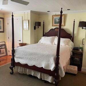 Unfinished Maple Finial Wood Craft Supply Kit Furniture Curtain Treatment Rod End Chair Large Bedpost Topper Decoration Jar Top Home Accent image 10