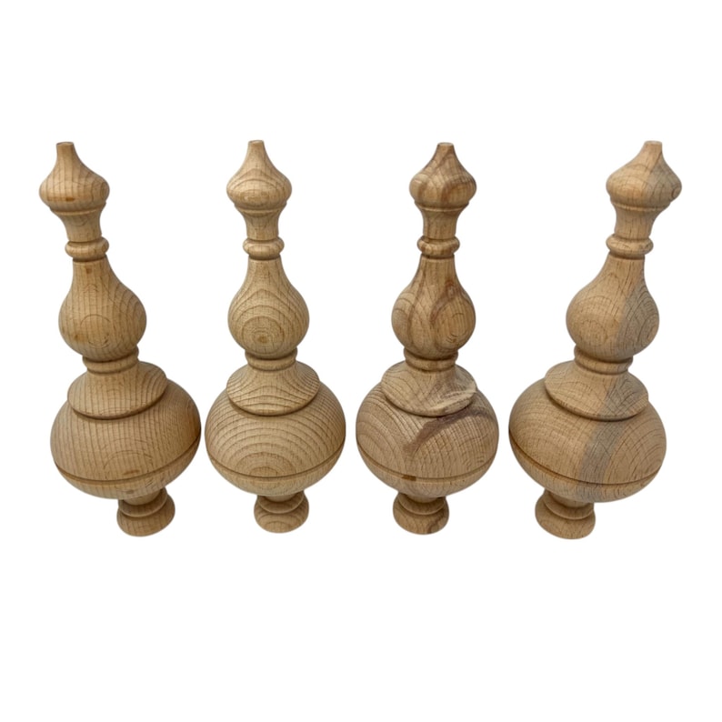 Wood Finials Bedpost 8