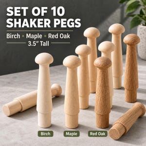 Wieszak ścienny Shaker Peg 3,5 cala, wieszak na kołki Shaker z drewna brzozowego, wieszak na ubrania z dębu, wieszak na kapelusze z klonu, wieszak dla dzieci, uchwyt ścienny do przedpokoju