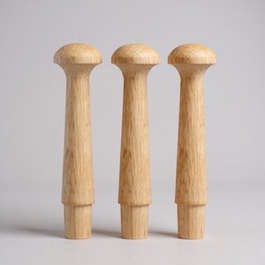 3.5&quot; Shaker Peg Oak Maple or Birch Wood Wall Hanger Shaker Peg Hook Hanger Coat Hooks Hat Hook Kids Hook Wall Mount DIY Peg