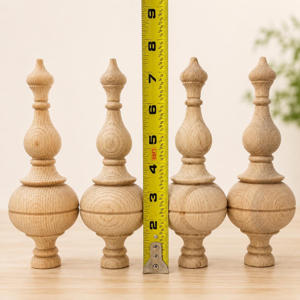 Wood Finials Bedpost 8
