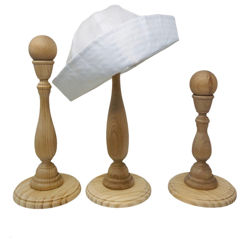 Various Sized Hat Stands Hat Holder Baby Hat Holder Hat Etsy