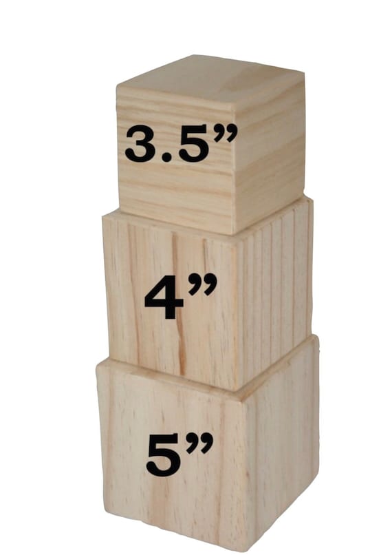 large wooden blocks