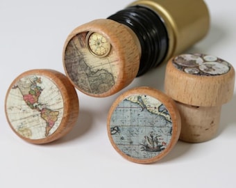 Tappo per vino in legno personalizzato, regalo personalizzato per la mamma, regalo di compleanno, bottiglia unica, bomboniera per la festa della mamma, madrina entusiasta - Italia