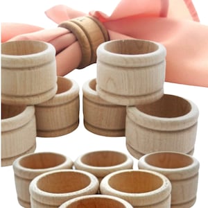 QTY 100-Bulk Holz Serviettenring Halter, Hochzeit Serviettenringe, Naturholz Serviettenring Halter, DIY Holz Serviettenringe, Tischdekoration, Hochzeit