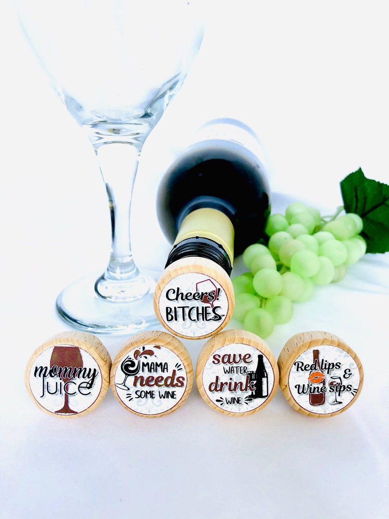 1 Fun Saying Wine Stoppers Girlfriend Gift Wine Stopper Etsy