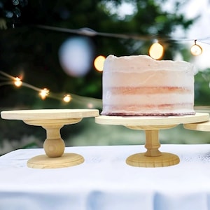 Round Cake Stands Wedding Cake Stand Round Holder Birthday Cake Stand Dessert Display Table Decor Circle Dessert Holder Table Riser Display