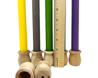 Menge 10 – Kerzenbecher aus Holz, Hochzeitskerzen, Kerzenhalter, Hochzeitsdekoration, Hochzeitsakzente, Wohndekoration, Kerzenhalter für Tisch, Tischdekoration