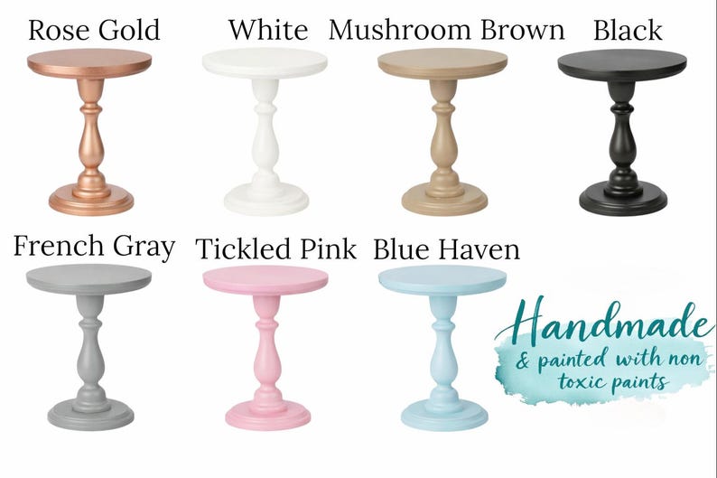Small Cake Stand One Year Old Pics Cake Smash Birthday Party Cake Stand Modern Farmhouse Riser Home Decor Rustic Wooden Cake Stand for Baby image 2