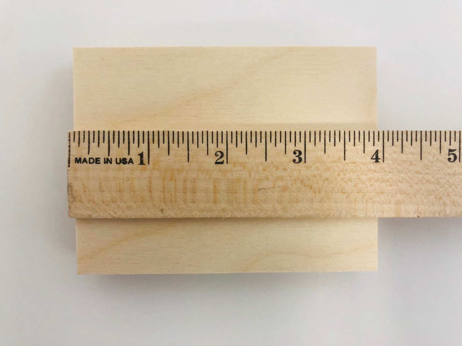 unfinished rectangular wood blocks