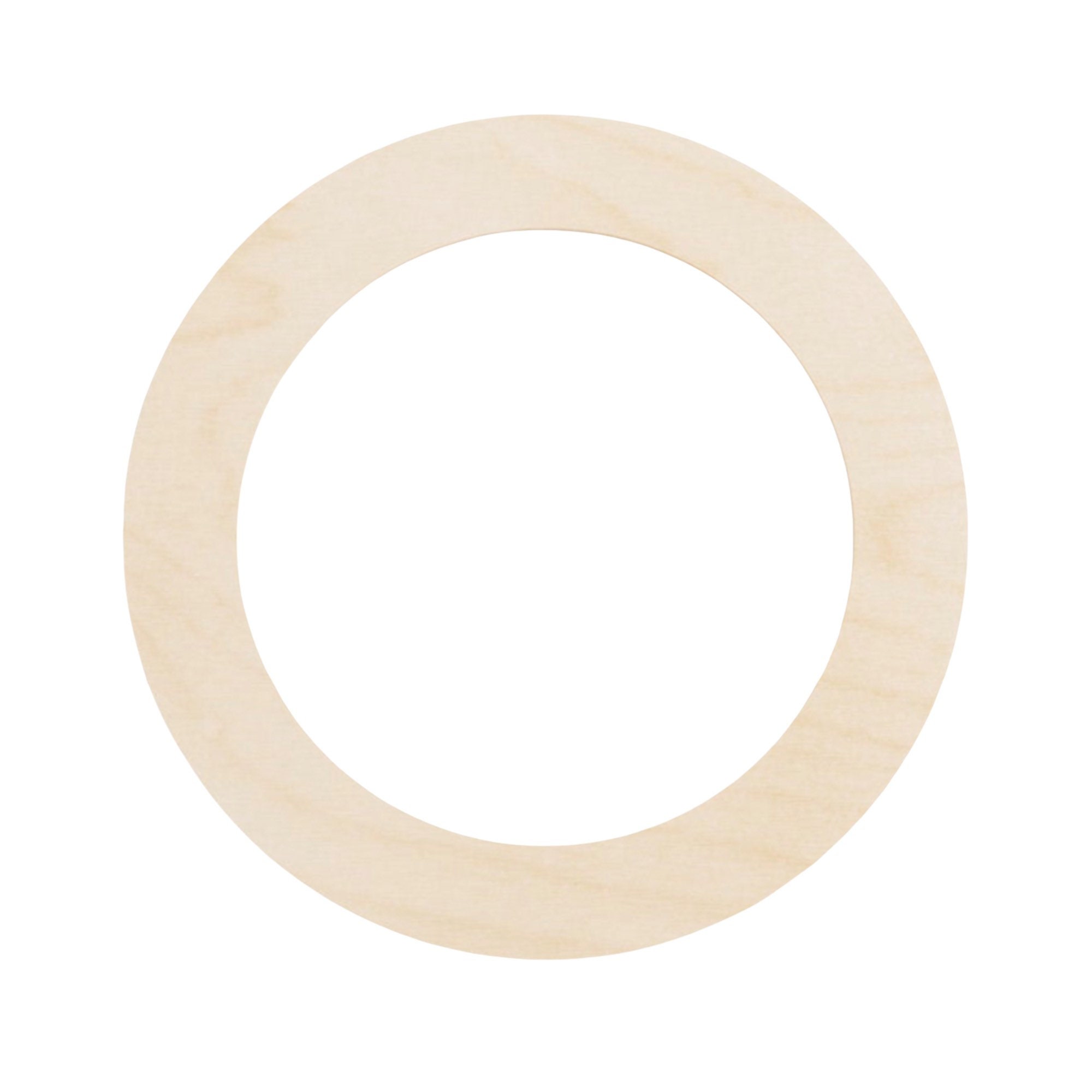 10 Unfinished Wooden Circles Laser Cut, Wood Circle Cutout Craft