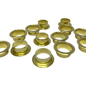 数量5 - 真鍮キャンドルカップまたはキャンドルスティック金属インサート - 7/8インチのキャンドルスティック穴、キャンドルスティックキャンドルカップリング、グロメット、金属インサートに適合