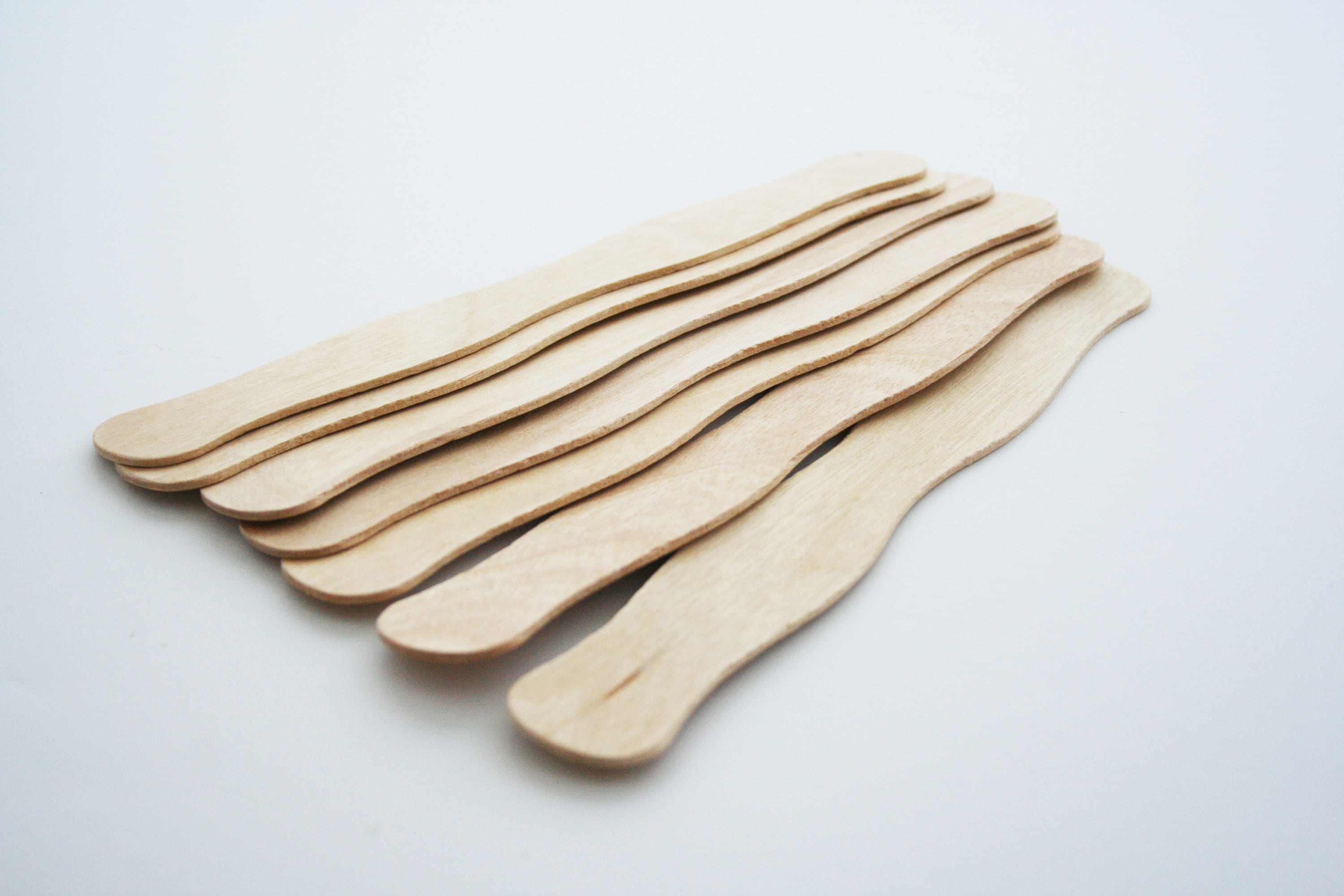 100 8 Fan Sticks Paddle Fan Stick Wooden Fan Handle Etsy UK