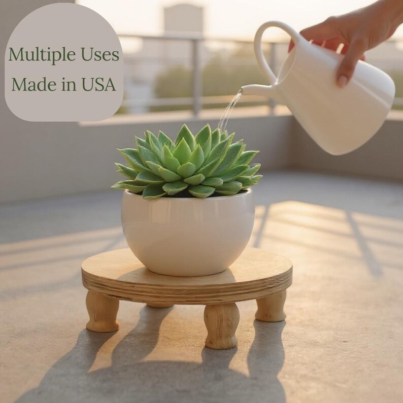 Wood Candle Holder Wedding Decor Wedding Accents Home Decor Candle Holder For Table Decor Wooden Wedding Centerpieces DIY Cake Table Riser image 10