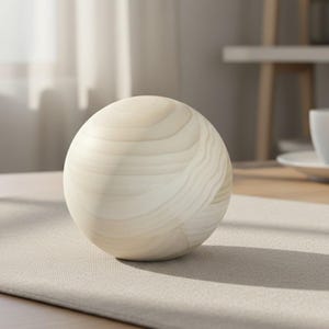 5" Maple Wood Balls Large Wooden Balls Game Pieces Craft Ball Solar System Large Wooden Balls Large Ball for DIY Crafts Sphere Bocce Balls image 13