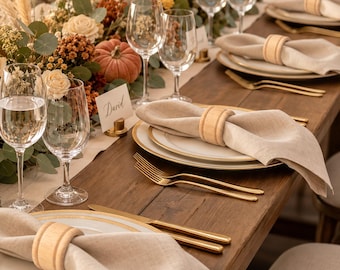 Natural Wood Napkin Ring Holder Wedding Napkin Rings Rustic Wooden Napkin Holders DIY Napkin Rings Farmhouse Table Setting Decor Set of 50