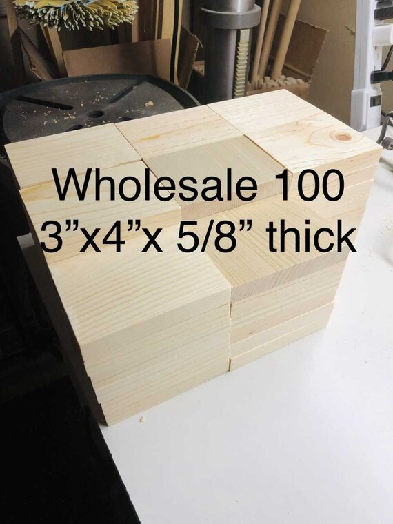 Plain wooden blocks wholesale outlet