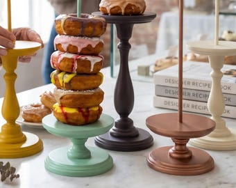 Donut Stand Display Donut Wall Dessert Stand Display Party Decor Donut Theme Table Decor Party Supply Birthday Holds 8-10 Donuts Wedding