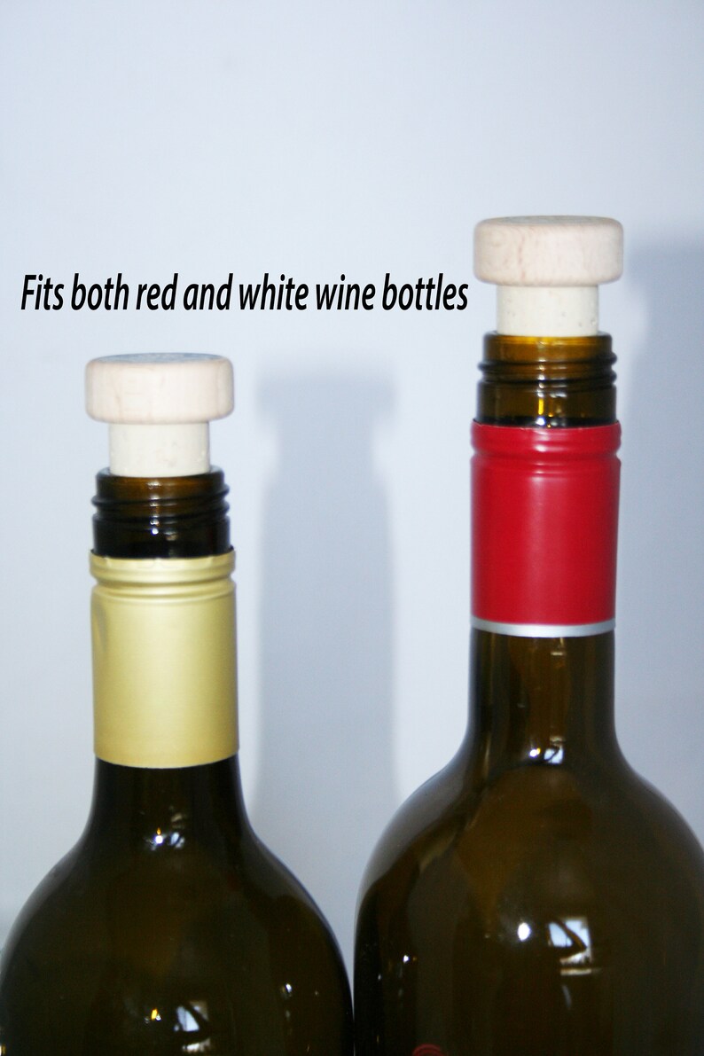 250 Unfinished Wooden Wine Stoppers Real Cork DIY Stopper Etsy